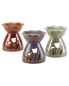 FLOWER OIL WARMER TRIO